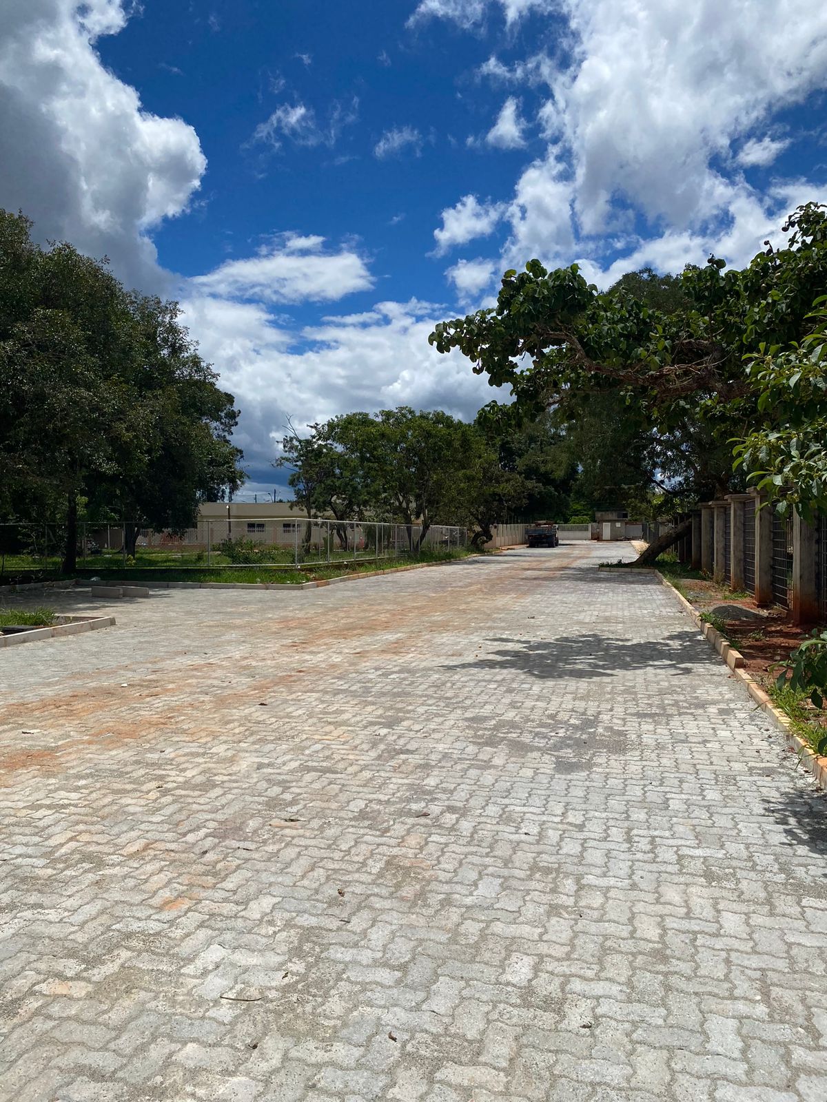 Obra em condomínio no Park Way